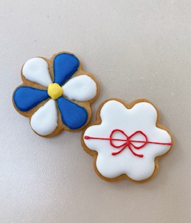 お花 小 アイシングクッキー 焼菓子power